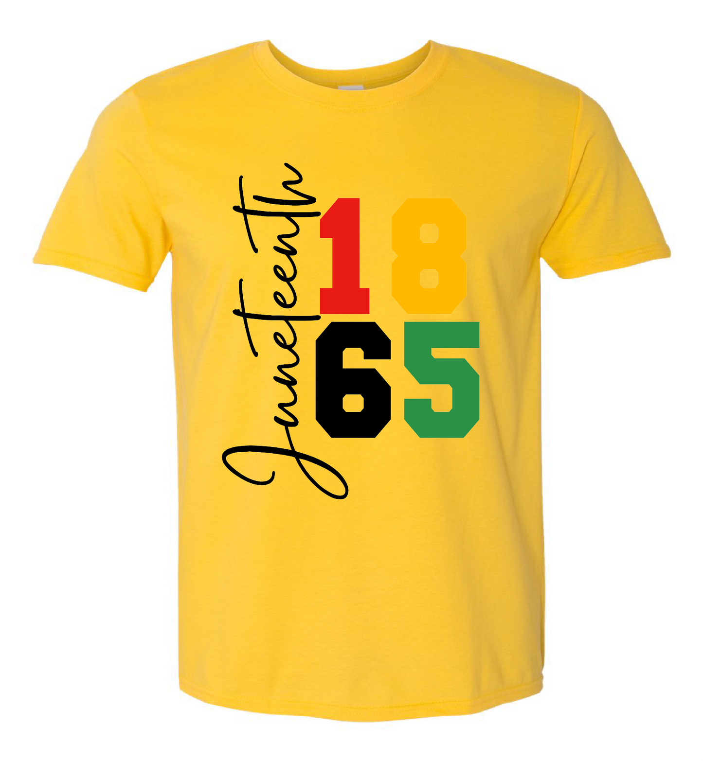 Juneteenth Cursive Black