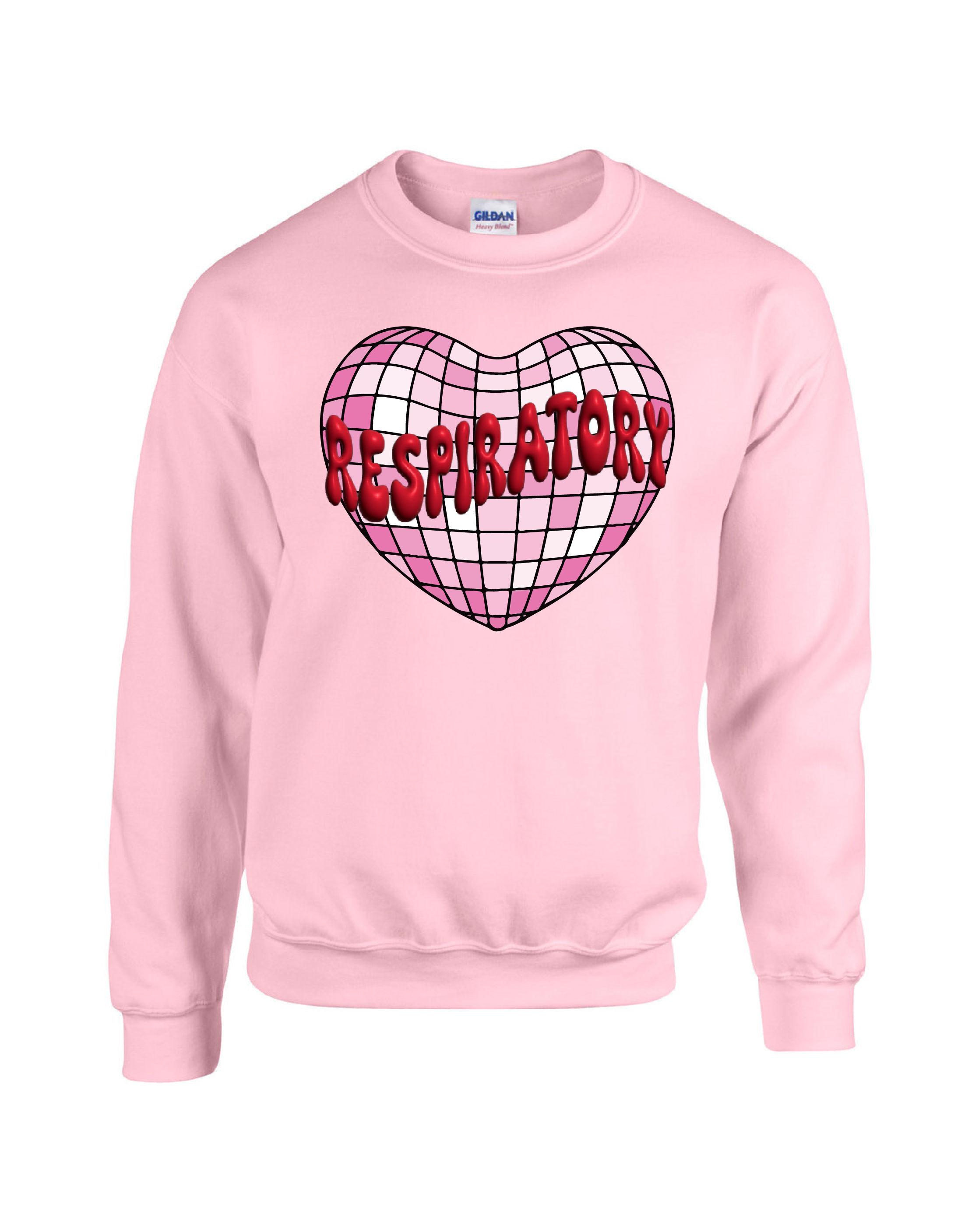Respiratory Disco Valentine Heart