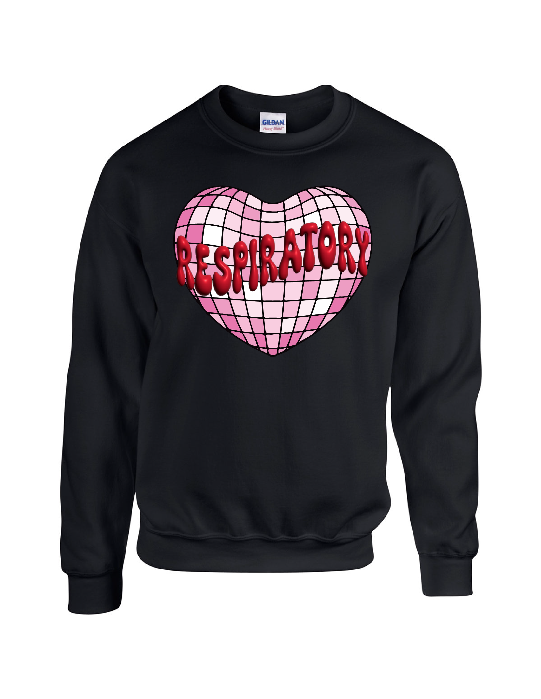 Respiratory Disco Valentine Heart