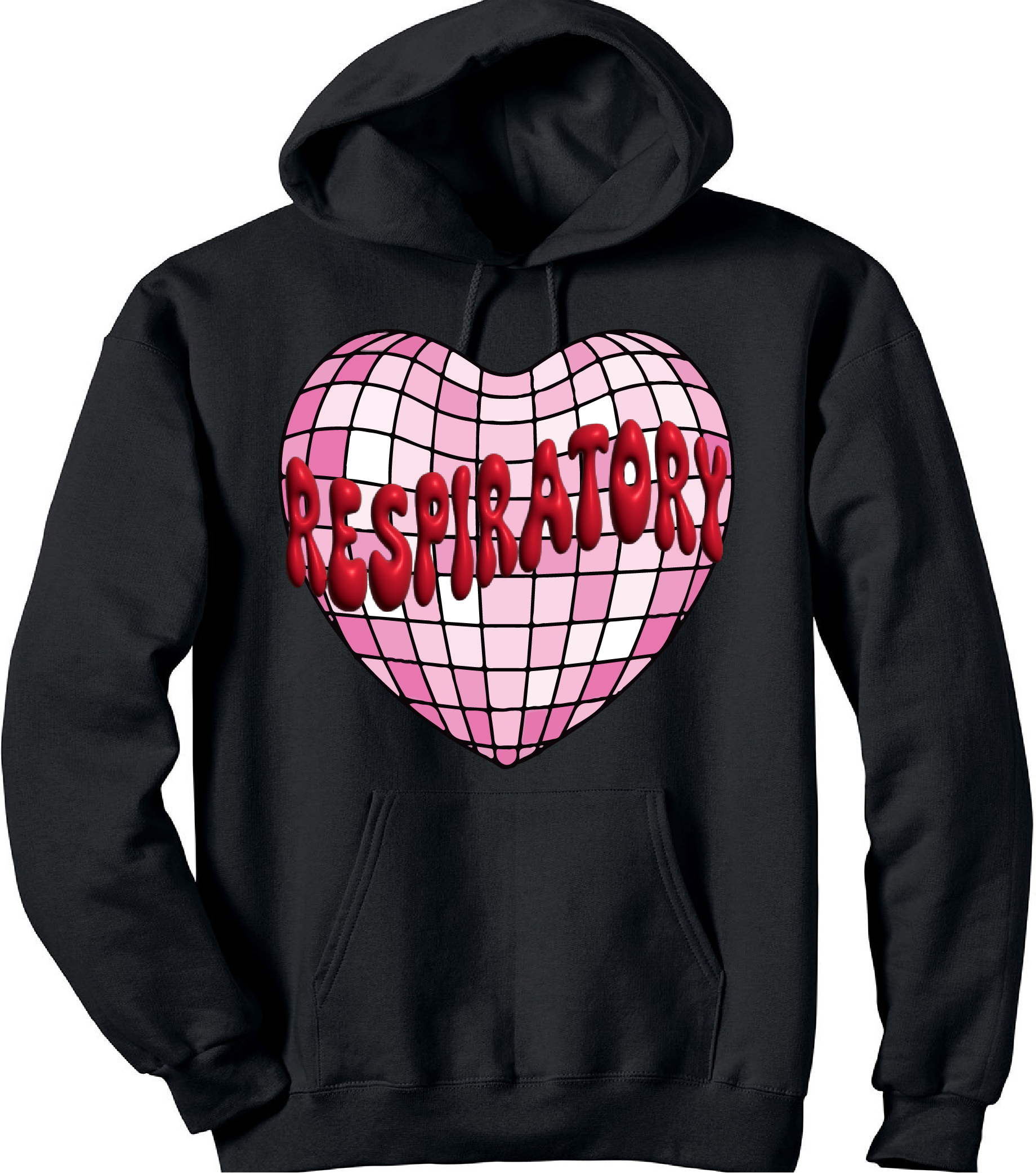 Respiratory Disco Valentine Heart