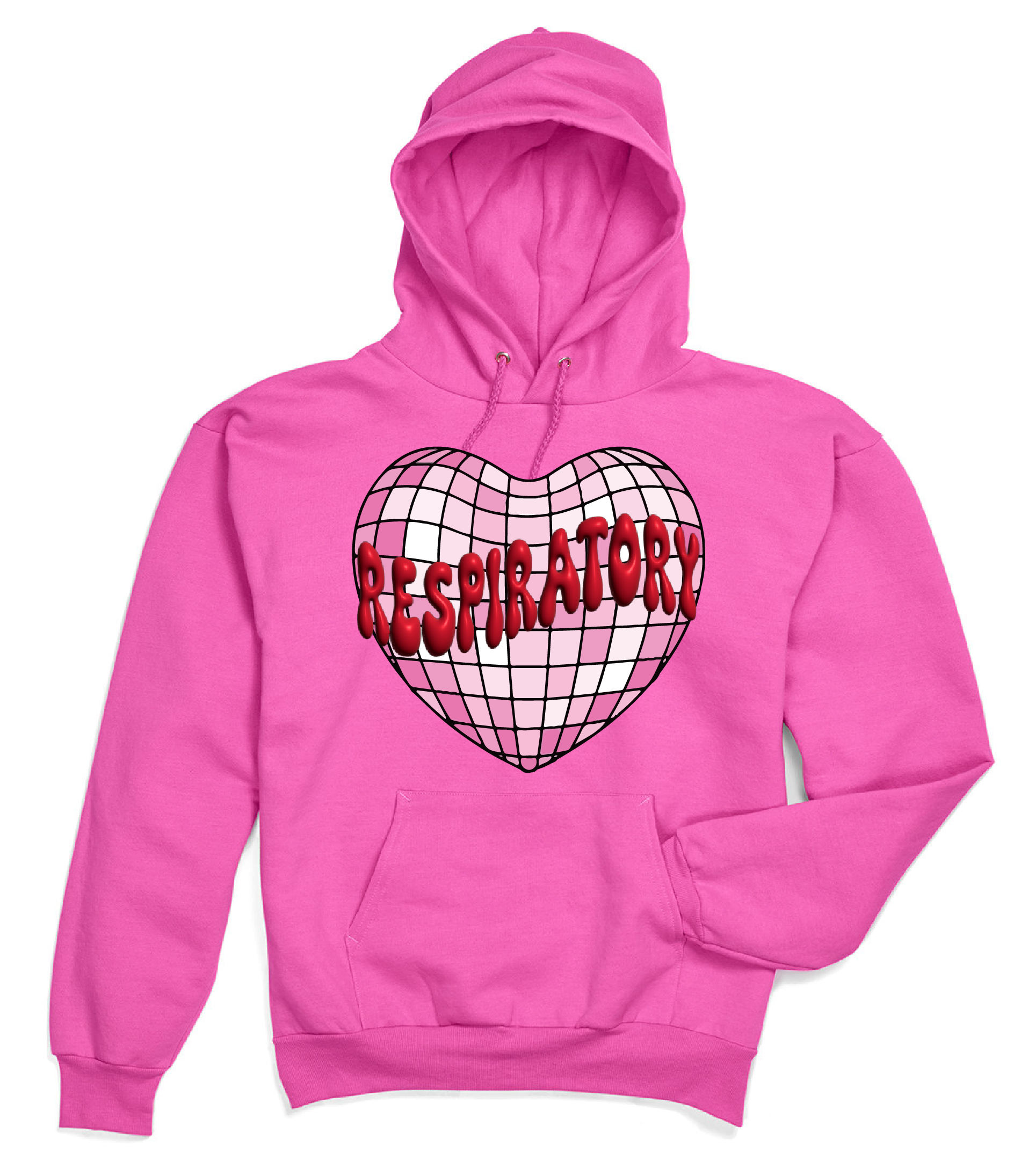 Respiratory Disco Valentine Heart