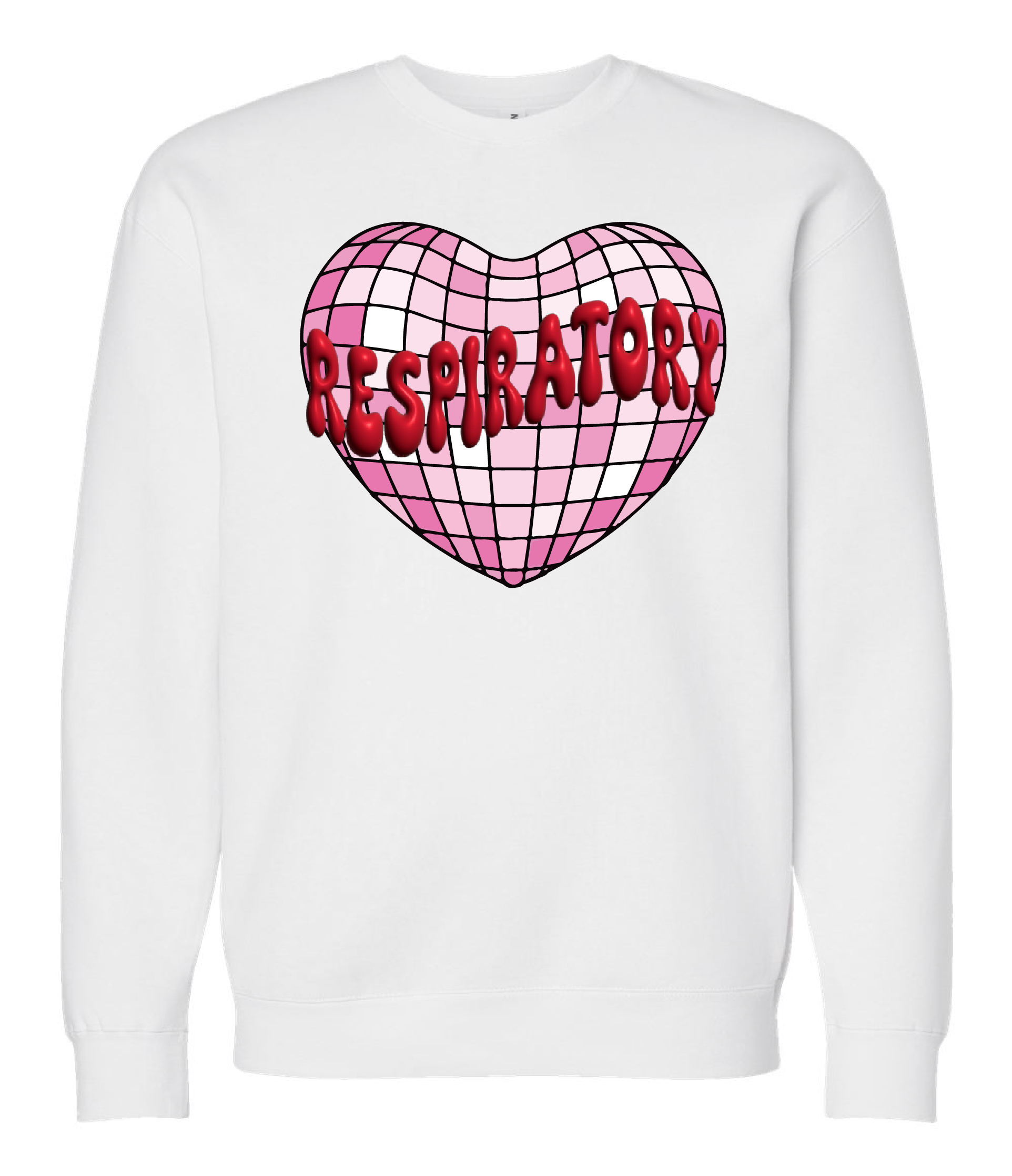 Respiratory Disco Valentine Heart