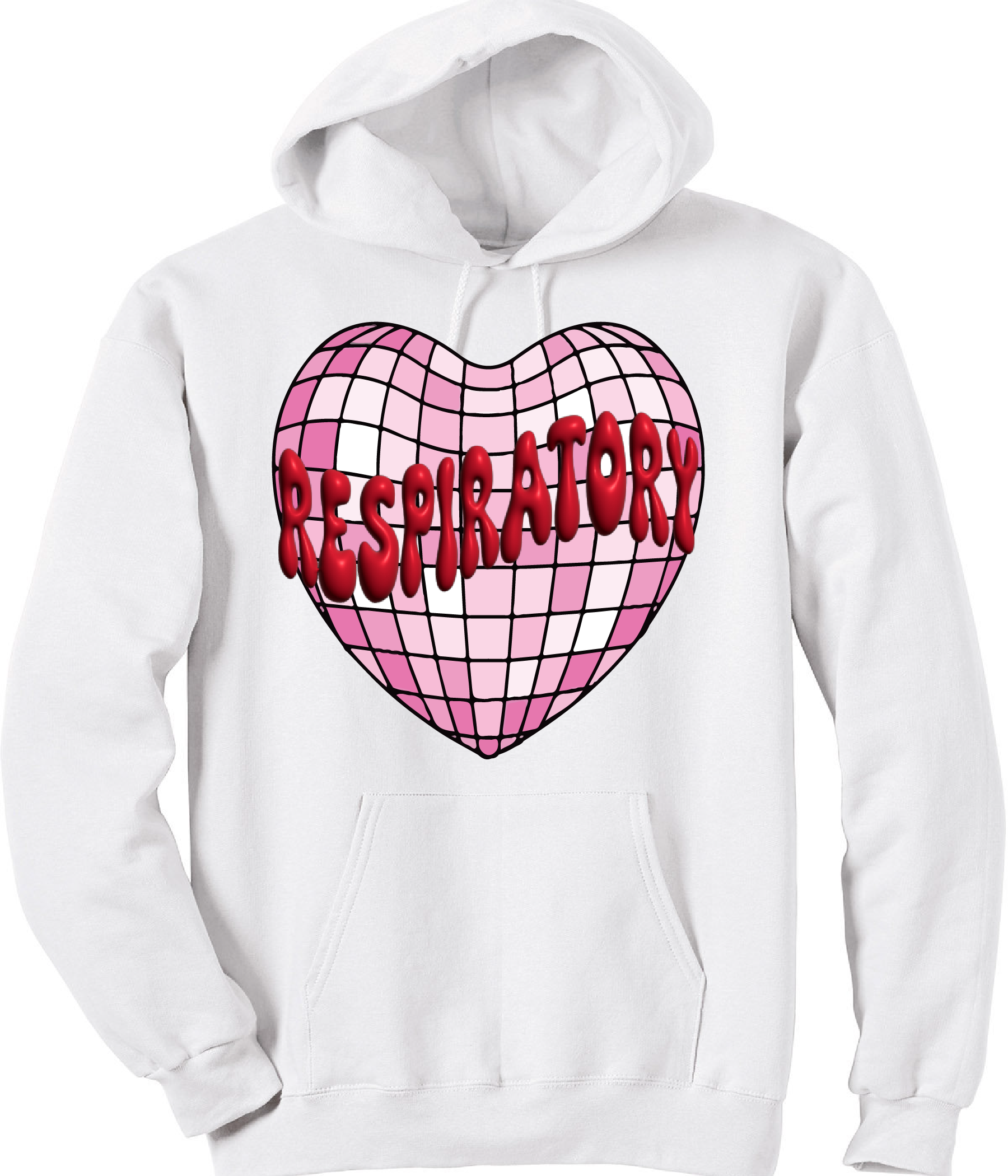 Respiratory Disco Valentine Heart