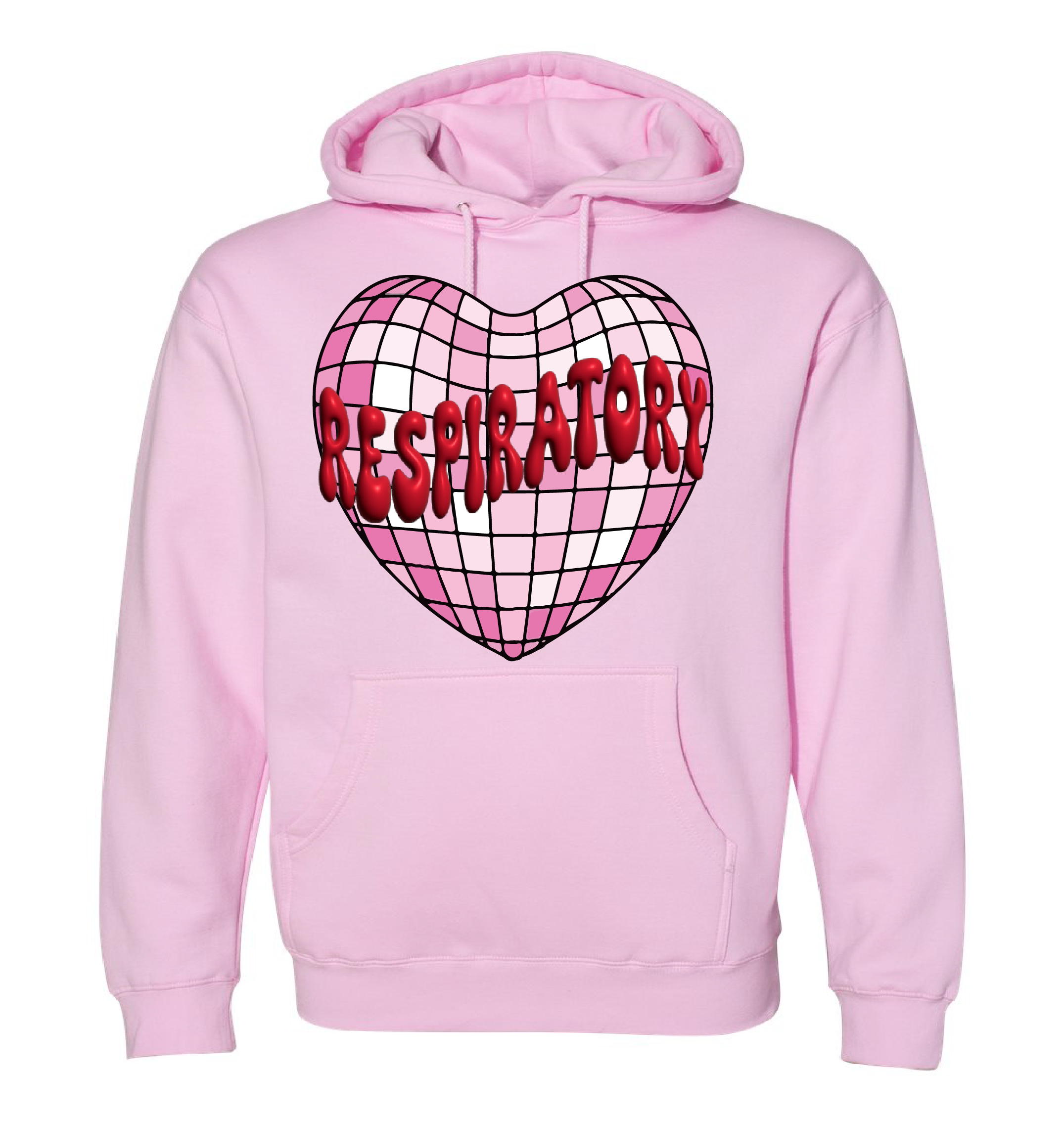 Respiratory Disco Valentine Heart