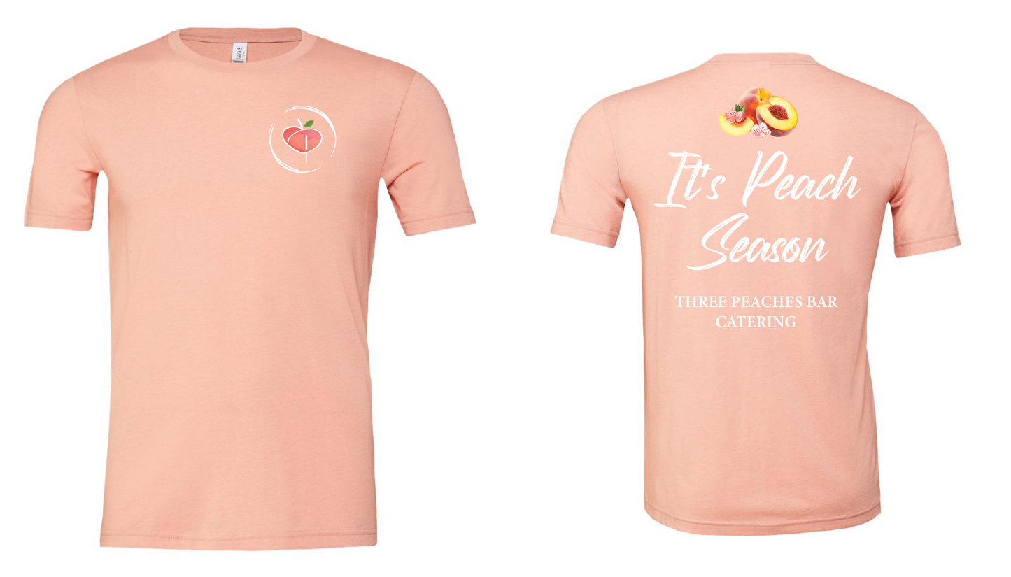 3 Peaches Bar and Catering Tees