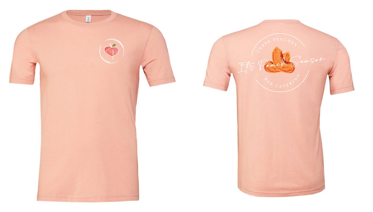 3 Peaches Bar and Catering Tees