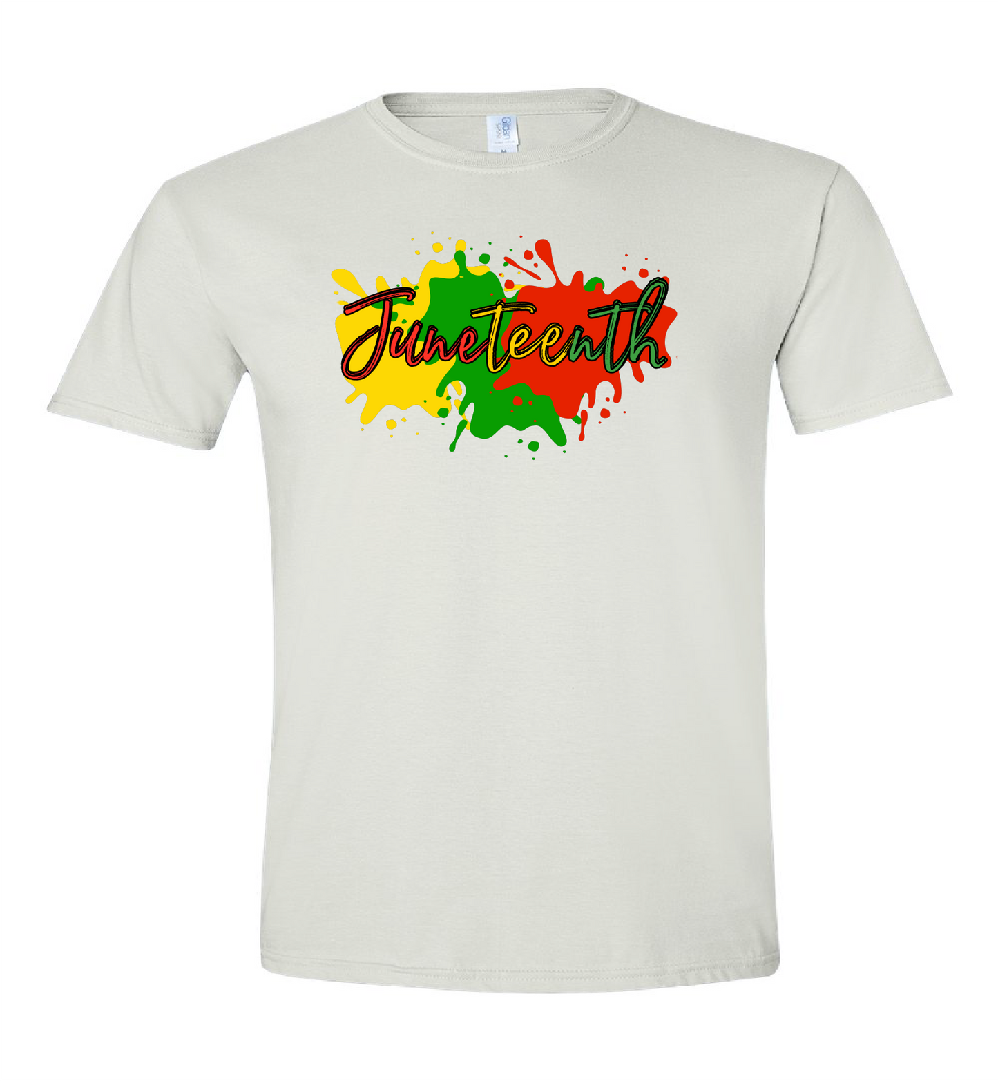 Juneteenth Paint Splatter