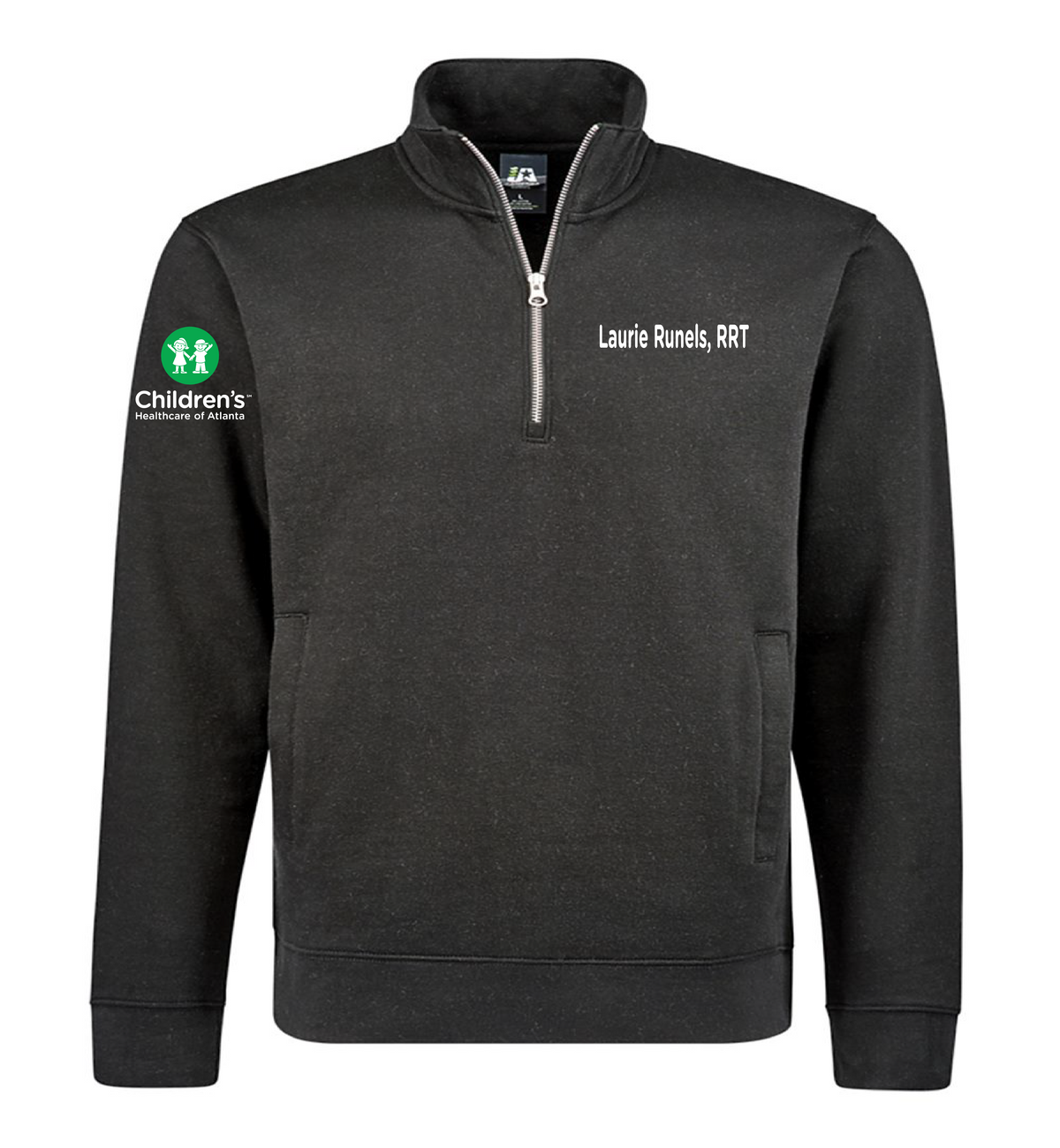 Embroidered 3/4 Personalized Zip