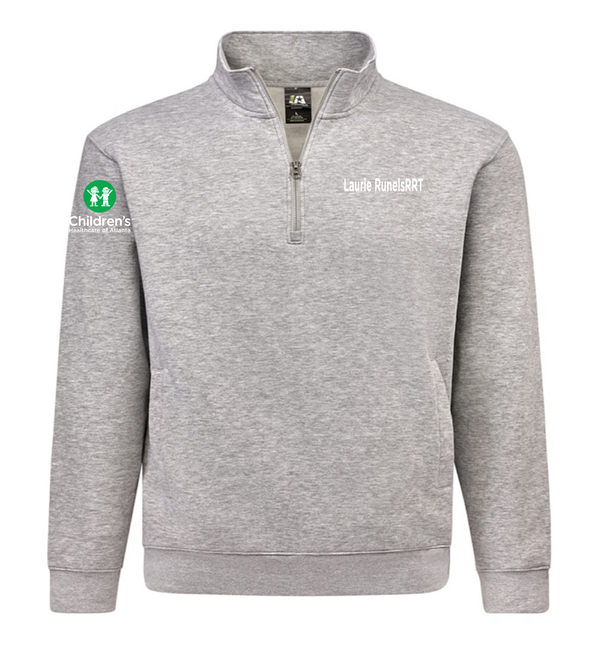 Embroidered 3/4 Personalized Zip