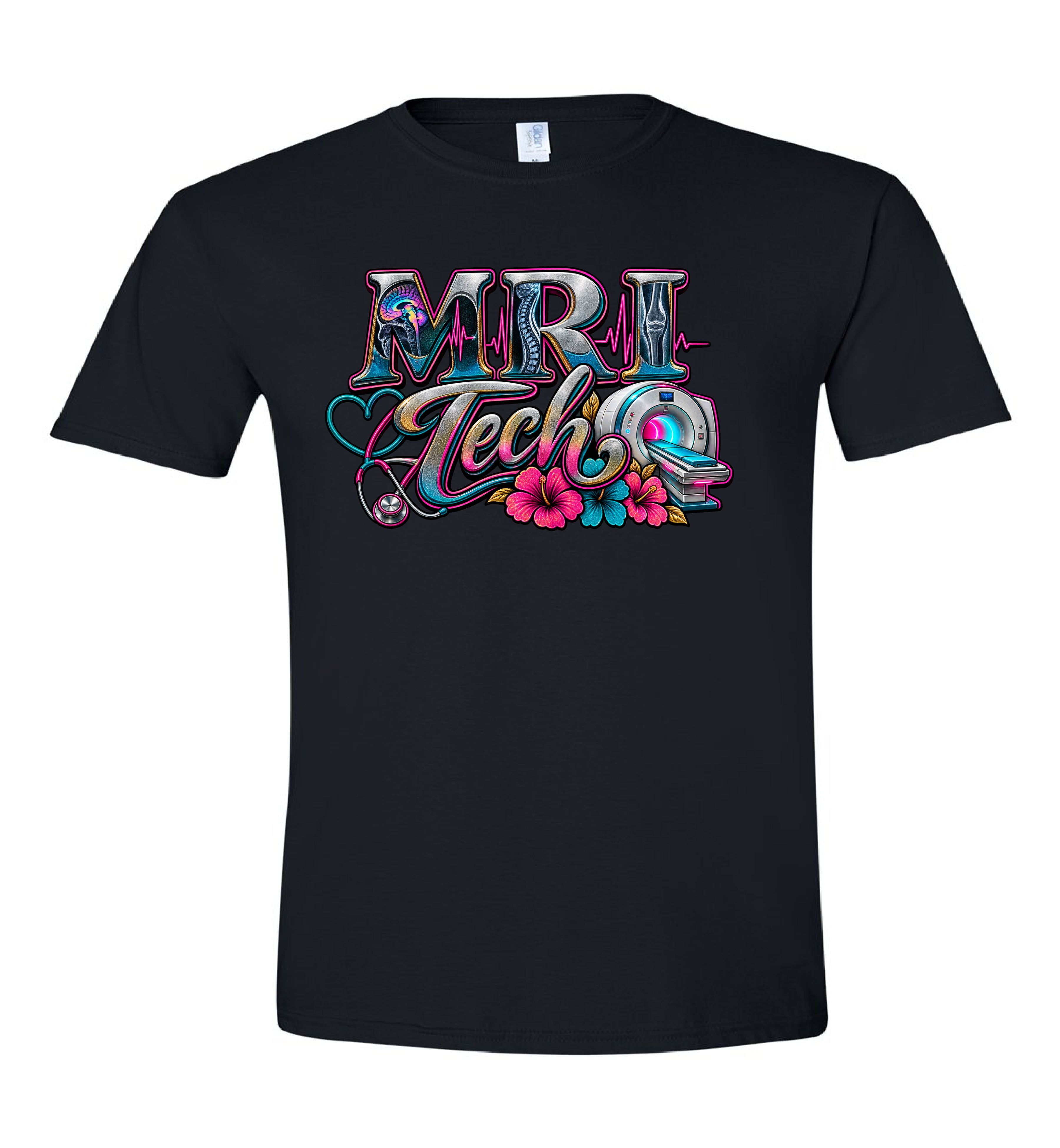MRI Tech Flower Scan